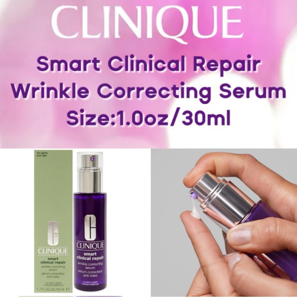 Clinique - Smart Clinical Repair Wrinkle Correcting Serum✨1.0oz/30ml✨NEW✨